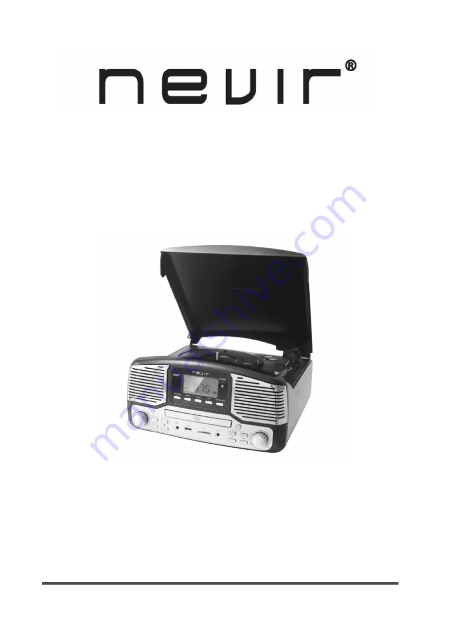 Nevir 8427155012375 Instruction Manual Download Page 1