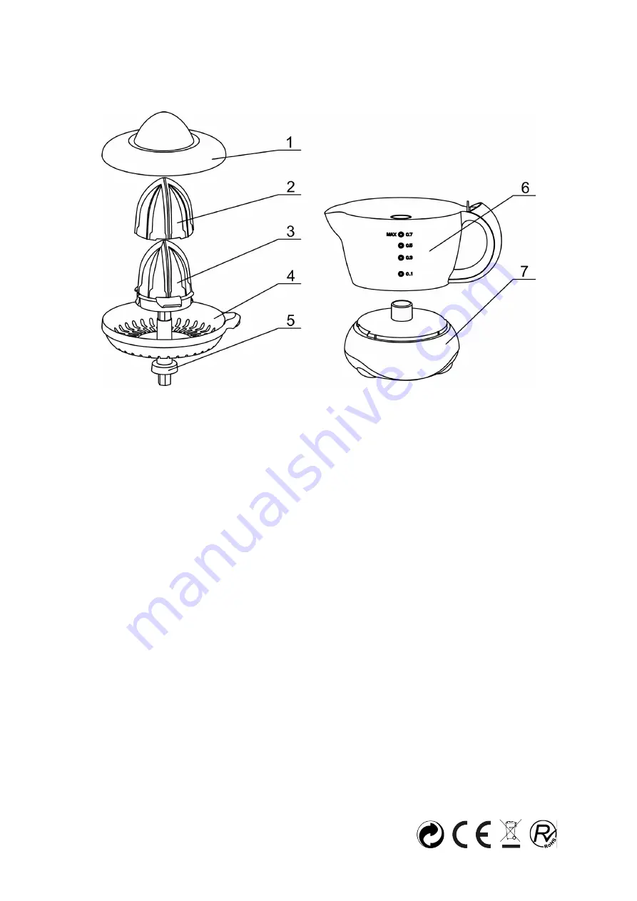 Nevir NVR-1097E Instruction Manual Download Page 8