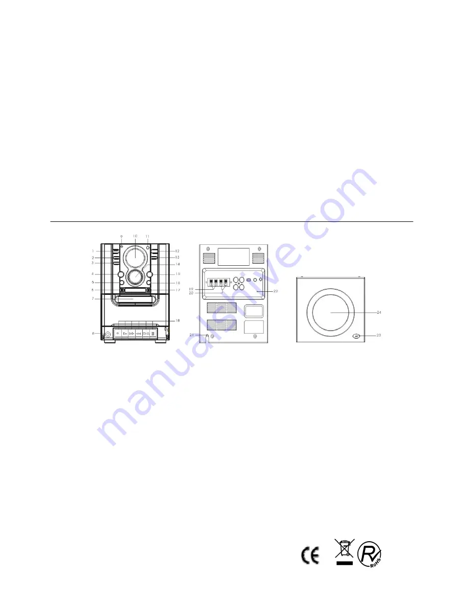 Nevir NVR-682MDCUC Instruction Manual Download Page 3