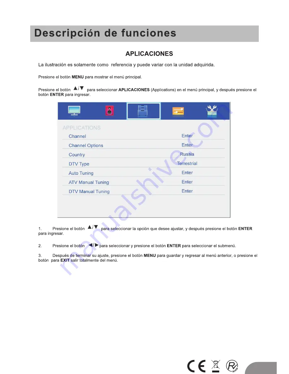 Nevir NVR-7510-19HD-N Instruction Manual Download Page 15