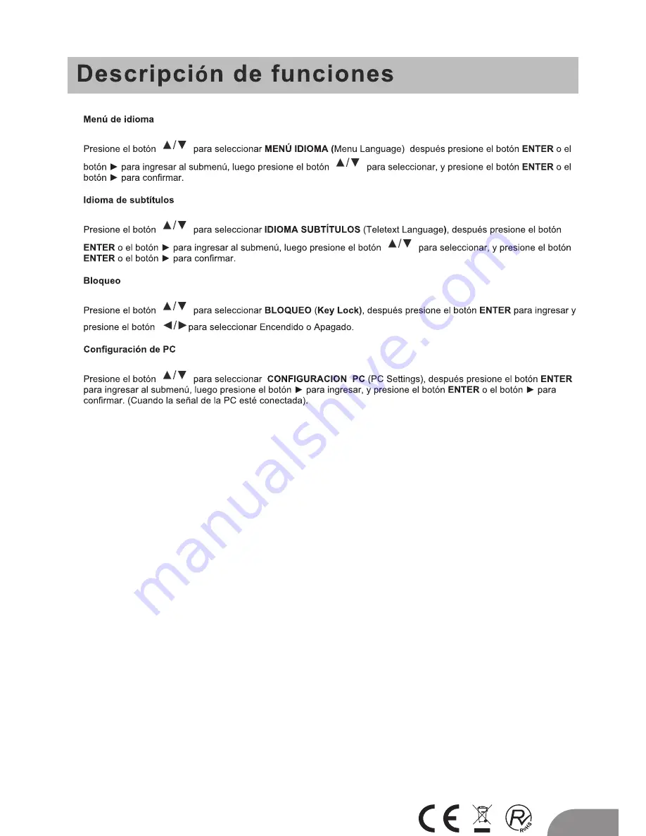 Nevir NVR-7510-19HD-N Instruction Manual Download Page 19