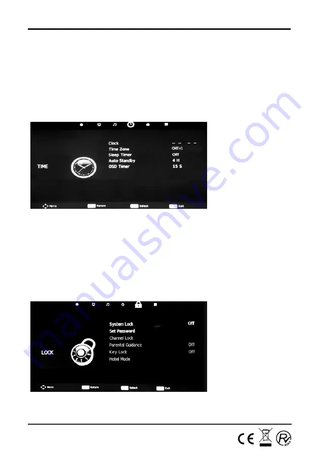 Nevir NVR-7700-32HD-B2 Operating Instruction Download Page 62