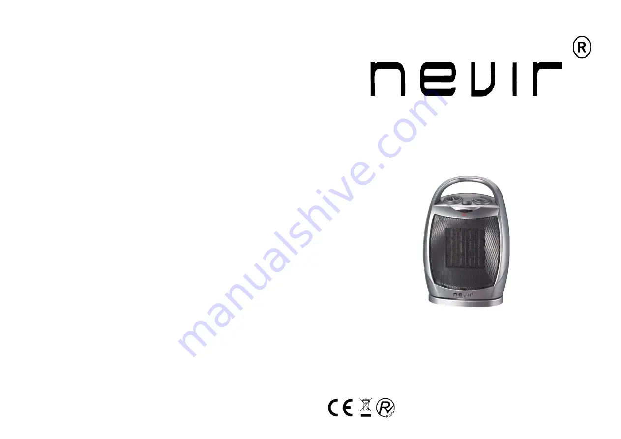 Nevir NVR-9538 CR Instruction Manual Download Page 1