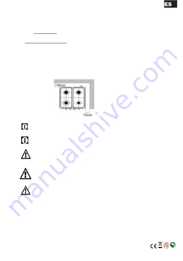 Nevir NVR-CGPE1 User Manual Download Page 8