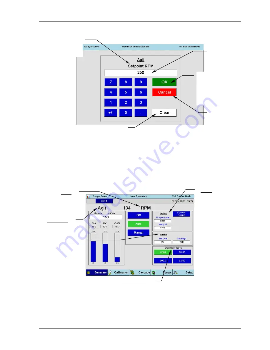 NEW BRUNSWICK SCIENTIFIC BioFlo CelliGen 115 Manual To Operations Download Page 67