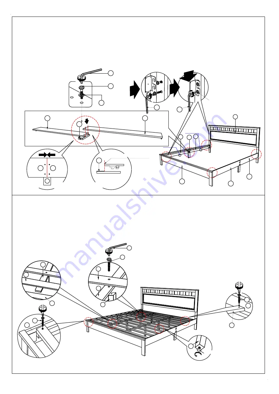 New Classic Furniture B1564 Assembly Instructions Download Page 2