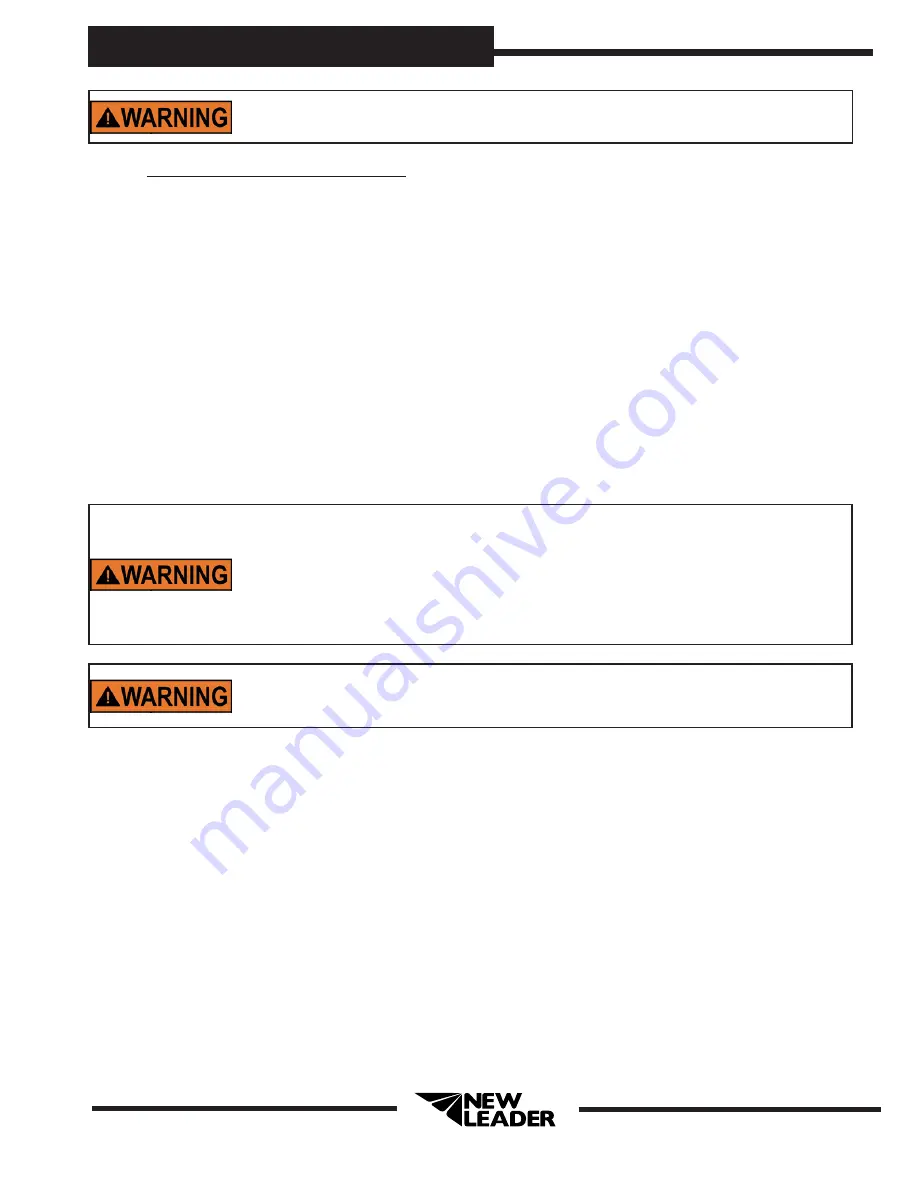 New Leader L5034 G4 Assembly/Operators/Parts Manual Download Page 40