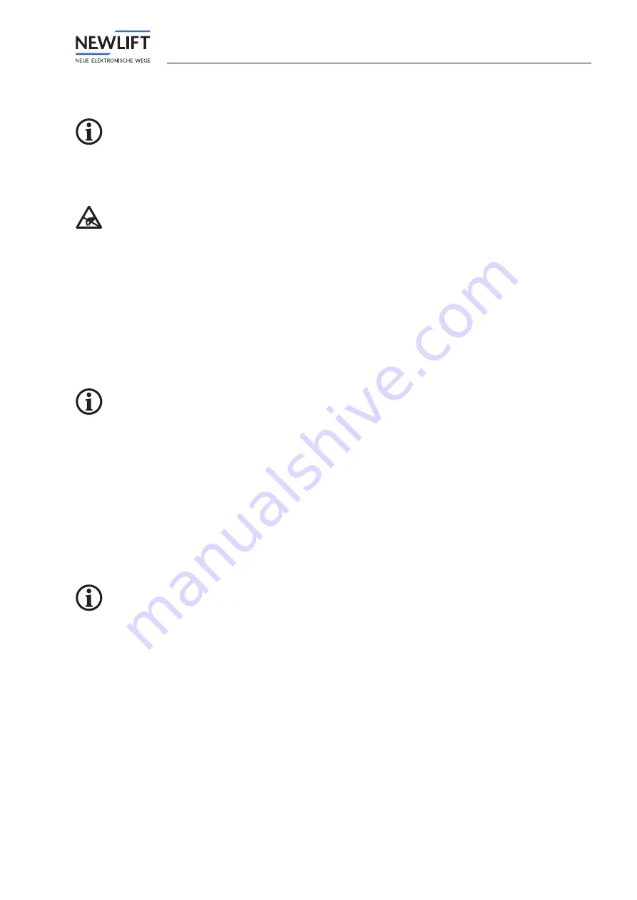 New lift EAZ-TFT.110 Manual Download Page 15