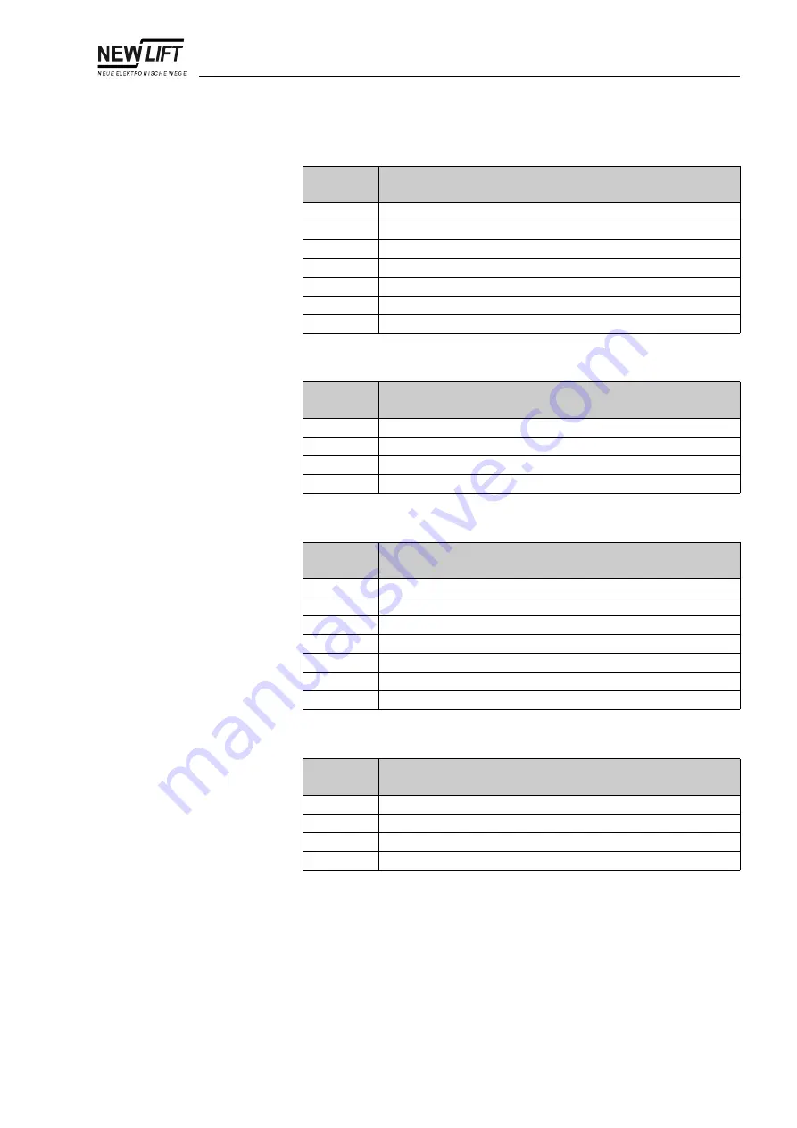 New lift FST-2 Manual Download Page 51