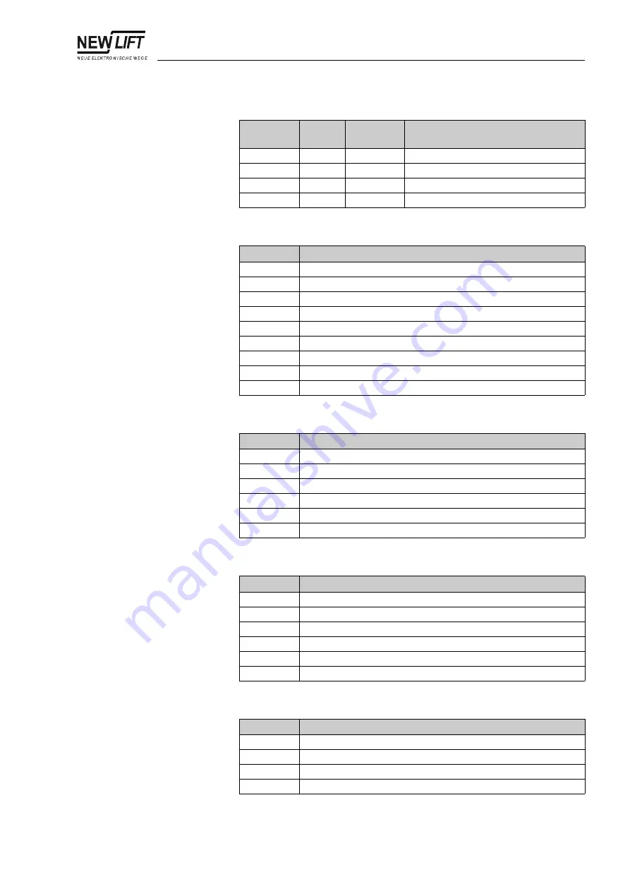 New lift FST-2 Manual Download Page 59