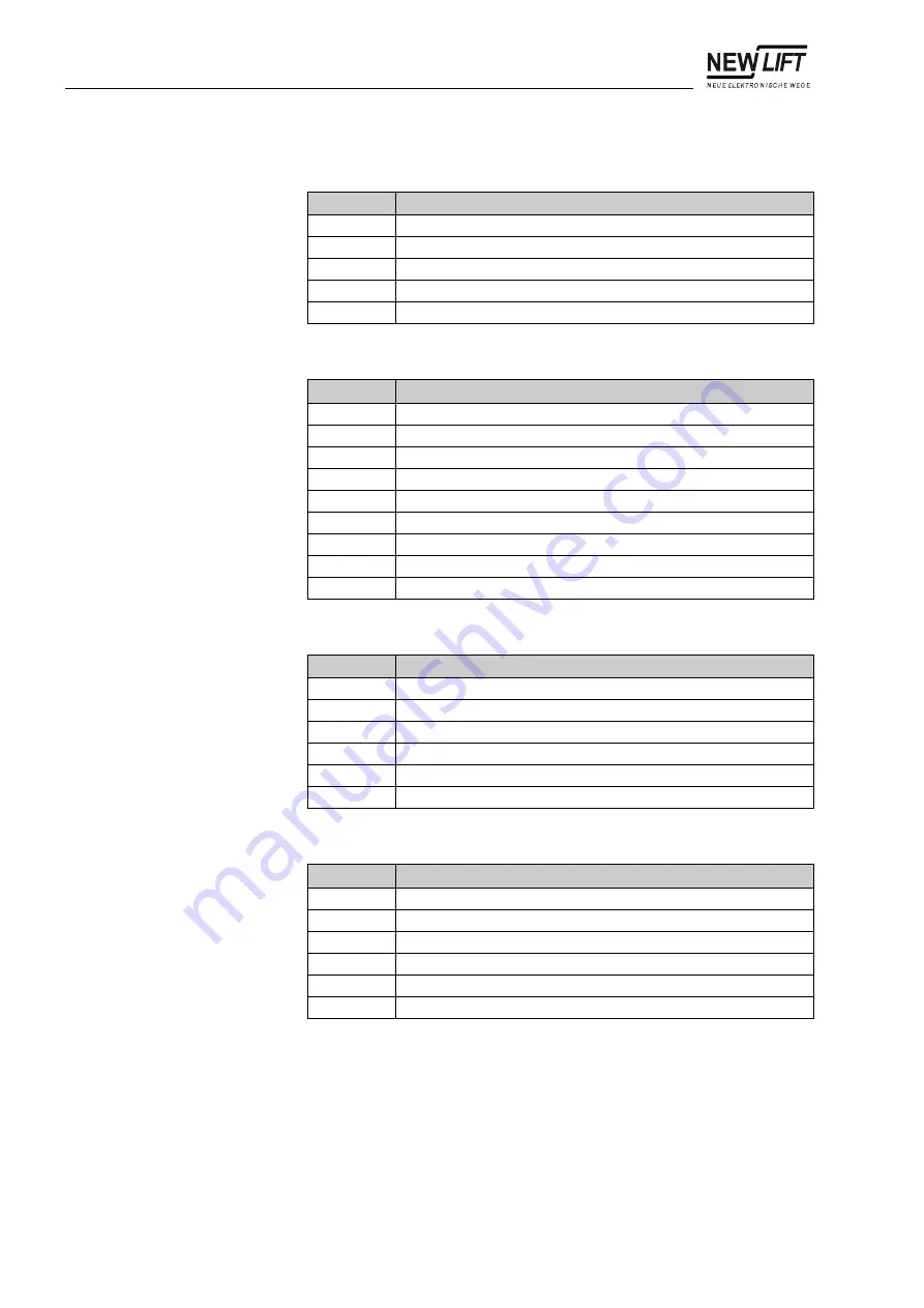 New lift FST-2 Manual Download Page 60