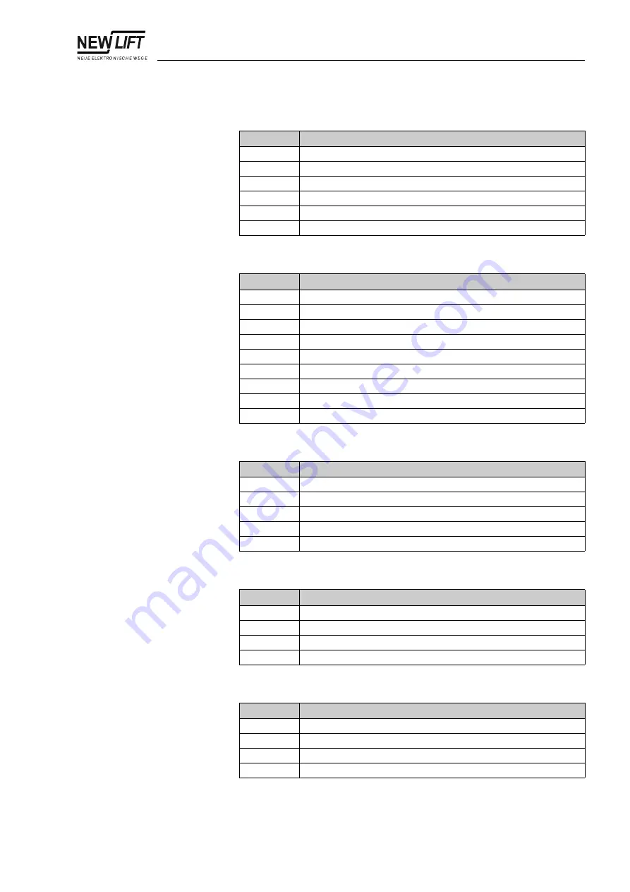 New lift FST-2 Manual Download Page 61