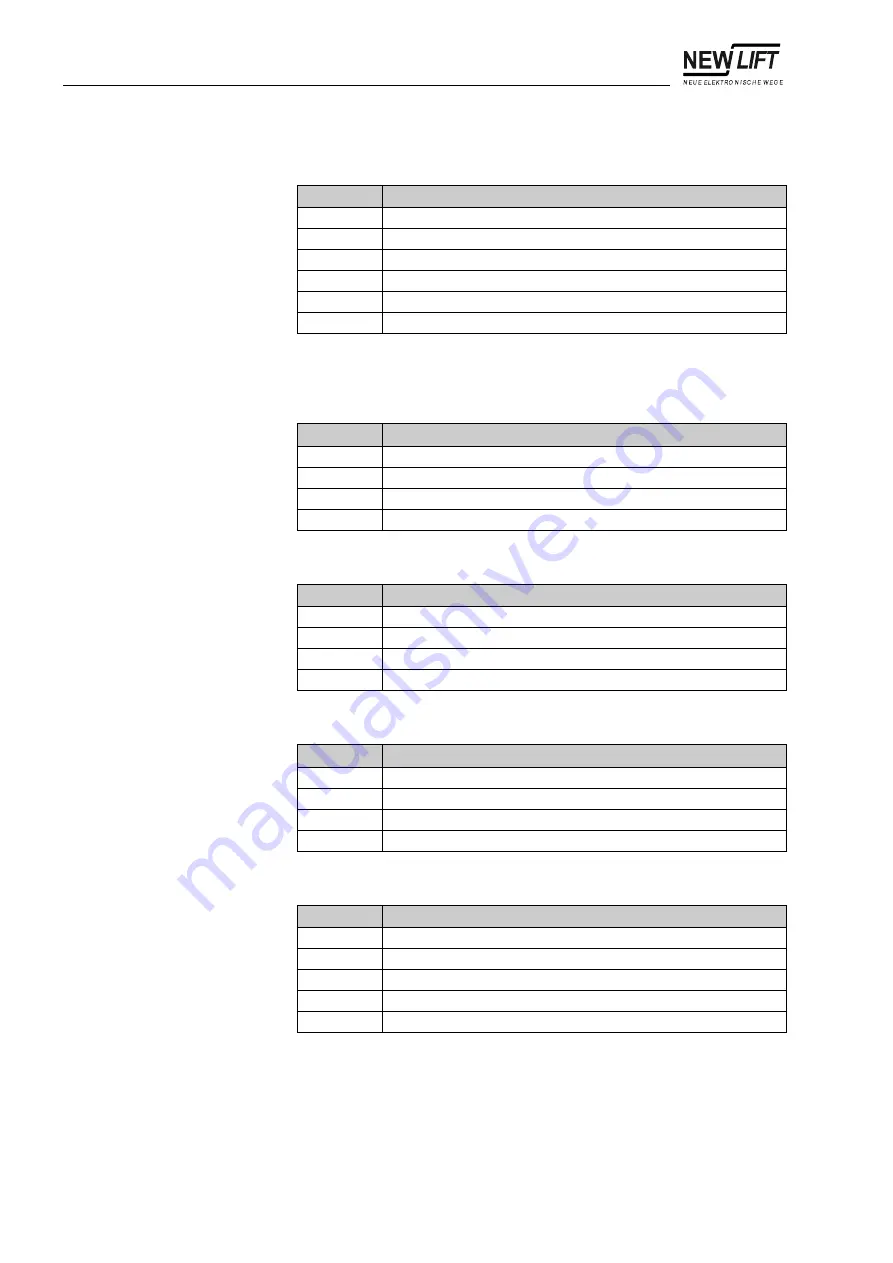 New lift FST-2 Manual Download Page 62