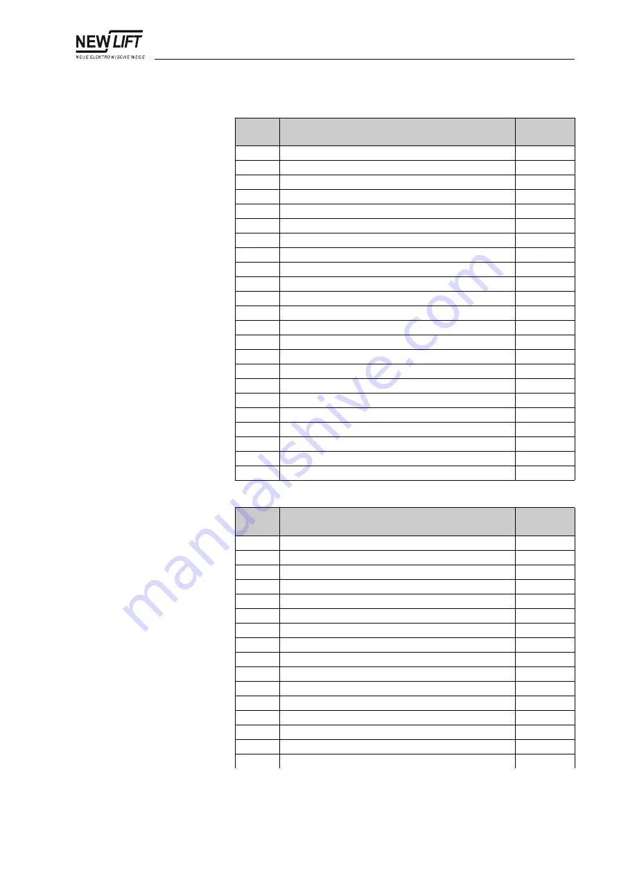 New lift FST-2 Manual Download Page 81