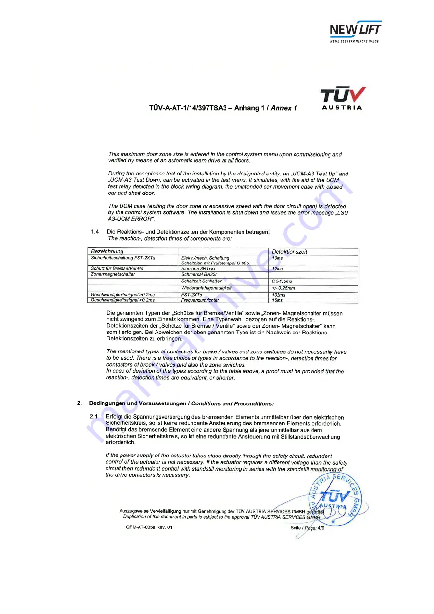 New lift FST-2XTs Manual Download Page 38