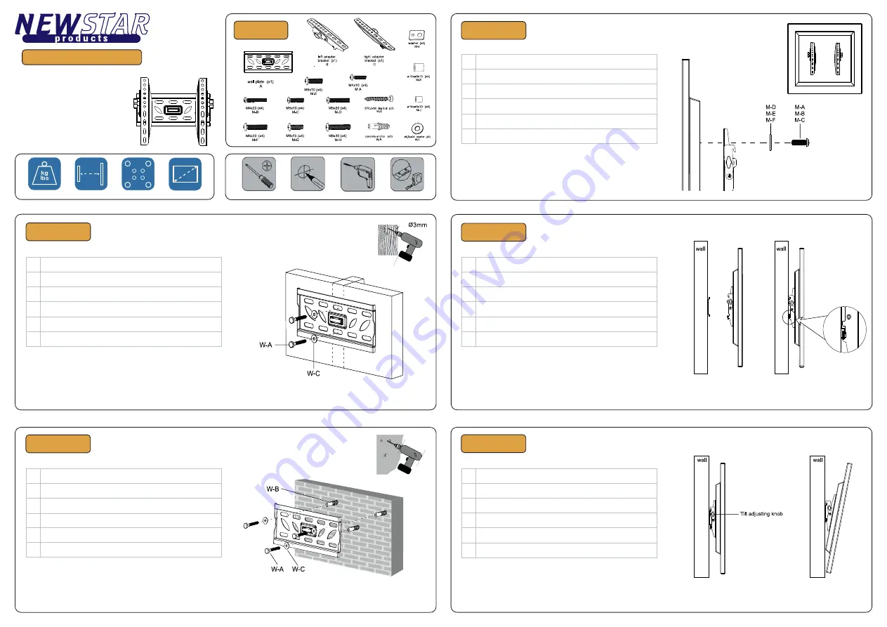 New Star Computer Products LED-W220 Instruction Manual Download Page 2