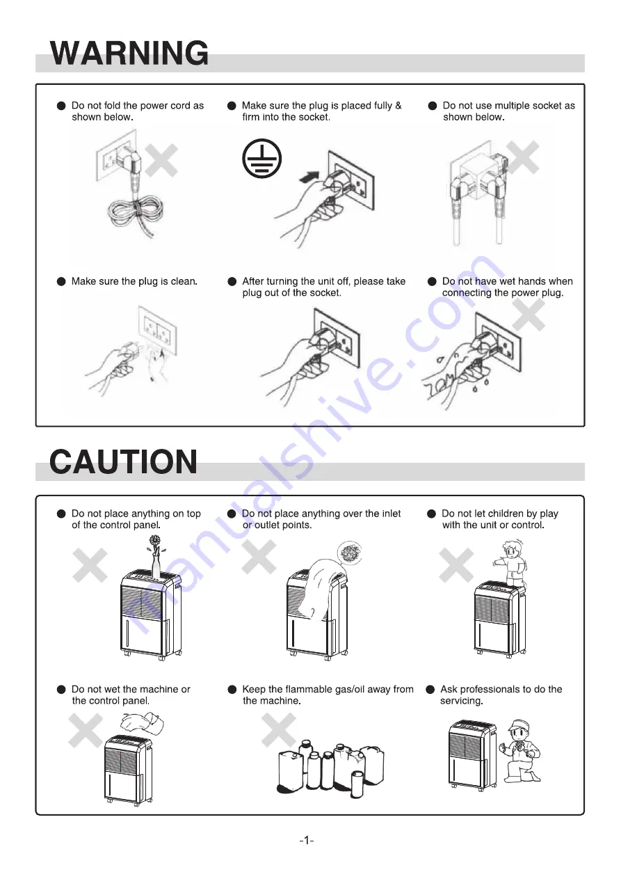 NEW WIDETECH Ausclimate WDH-930EDH User Manual Download Page 2