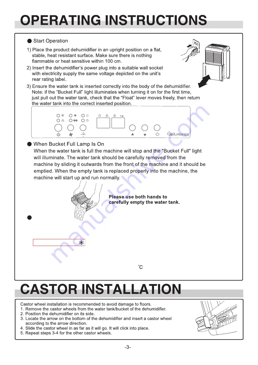 NEW WIDETECH Ausclimate WDH-930EDH User Manual Download Page 4