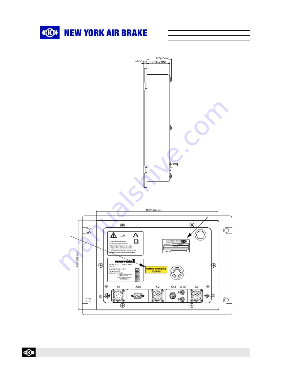 New York Air Brake IP-235 Instruction Manual Download Page 10