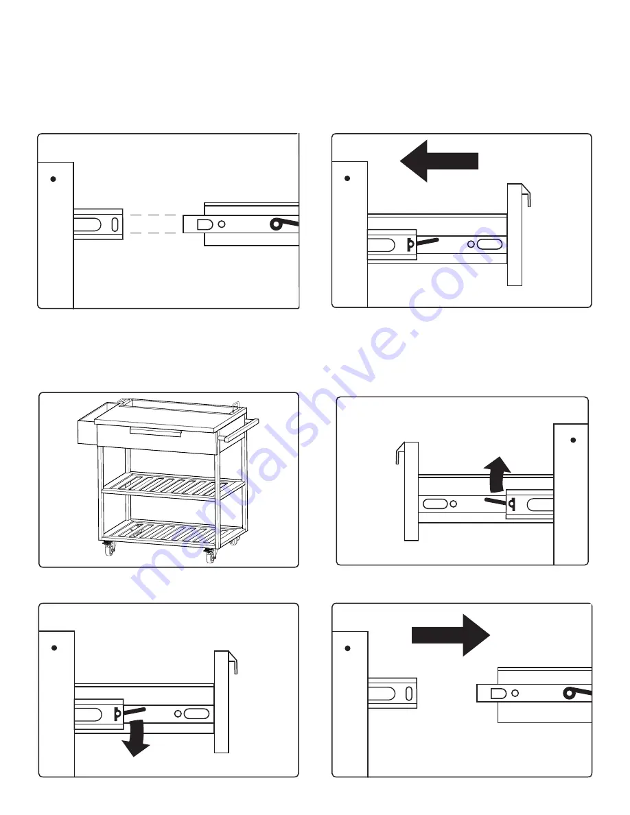 NewAge Products Outdoor Kitchen SS 32 Bar Cart Скачать руководство пользователя страница 16