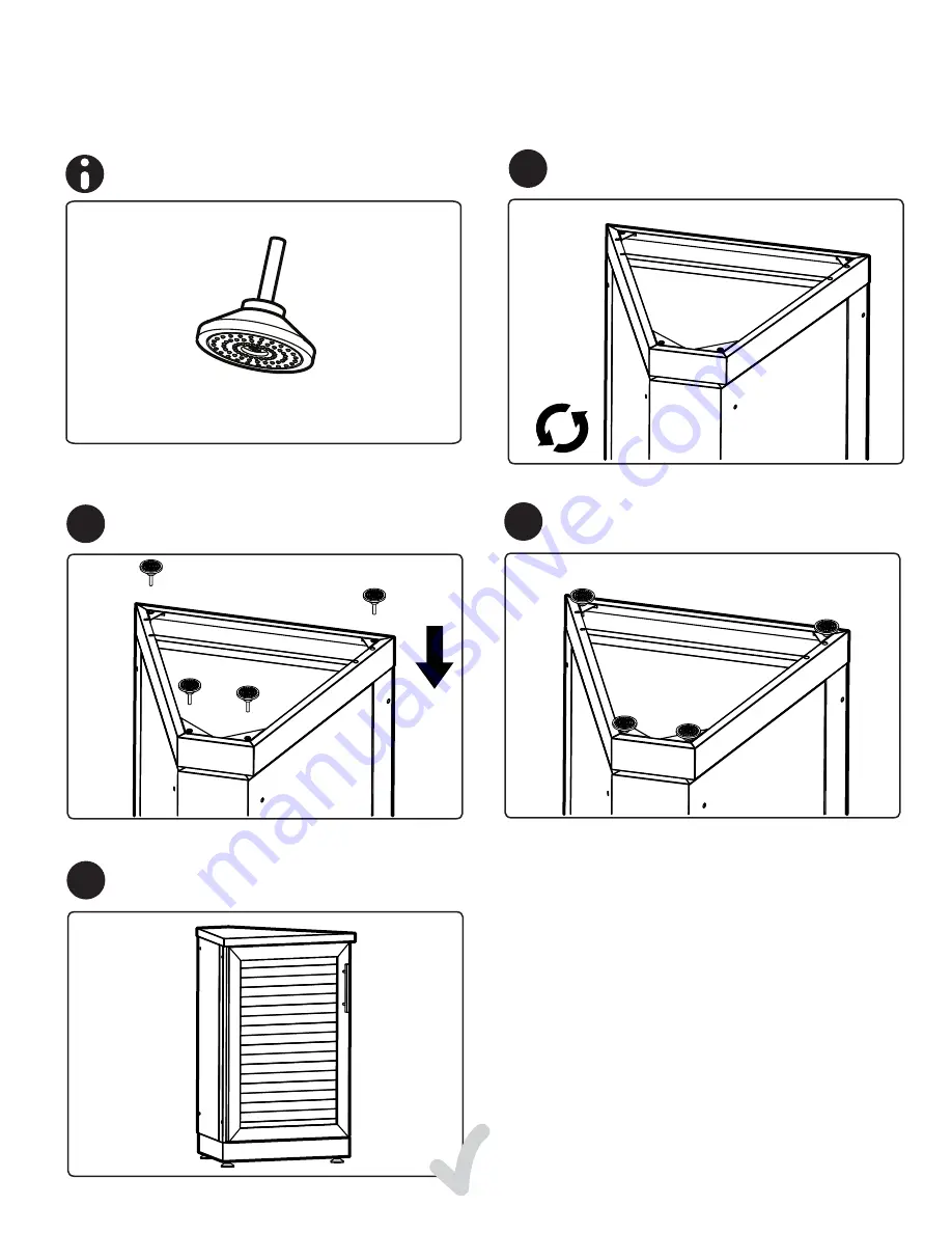 Newage OUTDOOR KITCHEN 45 Cabinet Grove Скачать руководство пользователя страница 15