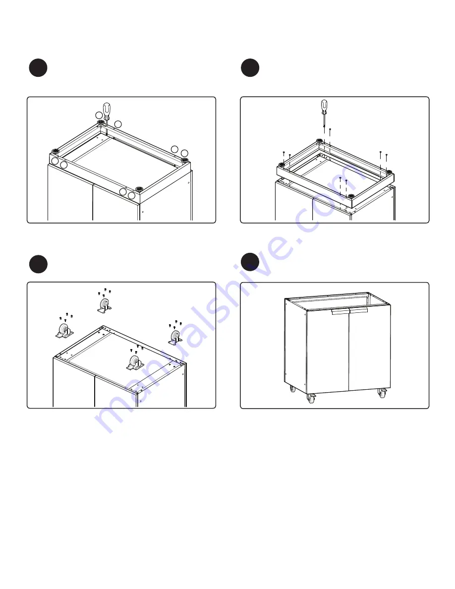 Newage Outdoor Kitchen Alum Grey Glass 32 Bar Manual Download Page 20