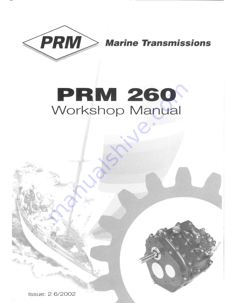 Newage PRM 260 Workshop Manual Download Page 1