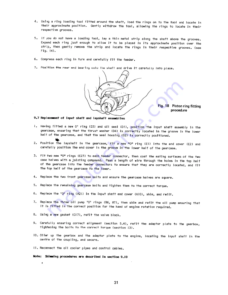 Newage PRM 402 Workshop Manual Download Page 34