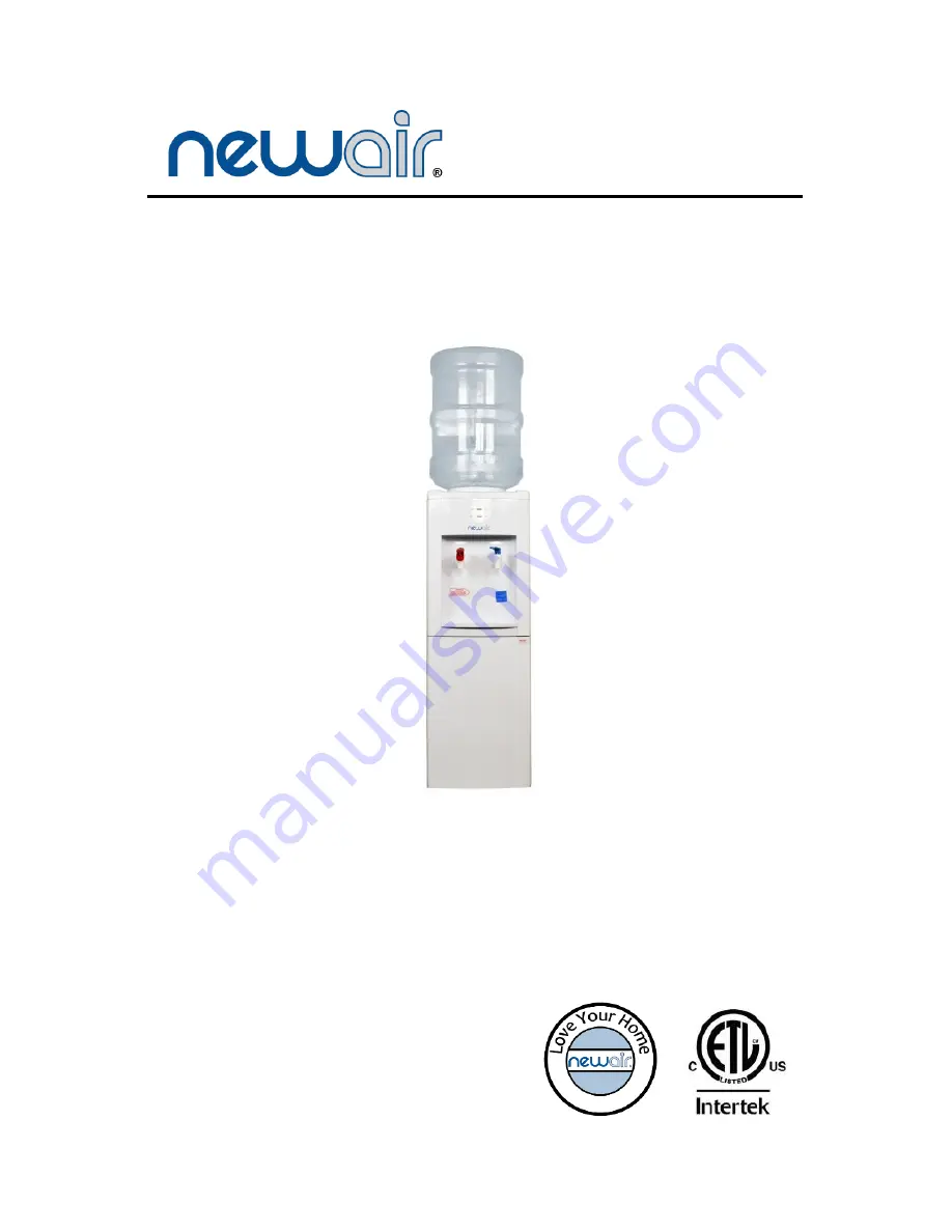 NewAir WCD-200W Owner'S Manual Download Page 1