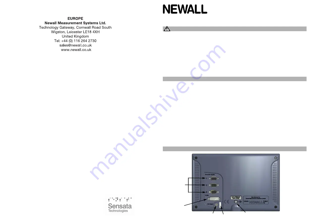 Newall DP700 MK2 Скачать руководство пользователя страница 1