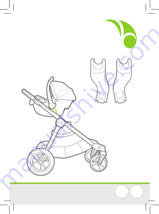 Newell Rubbermaid Baby Jogger NUNA PD349211A Assembly Instructions Manual Download Page 1