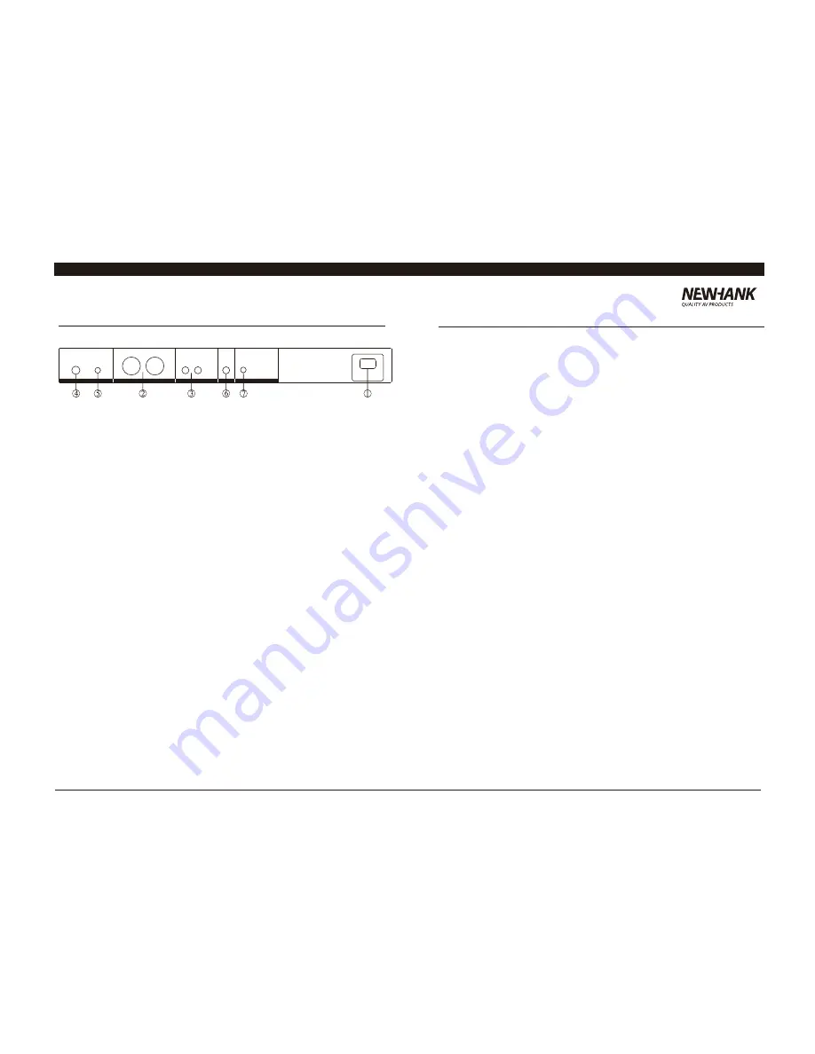 Newhank MP103 MK2 USB Скачать руководство пользователя страница 4