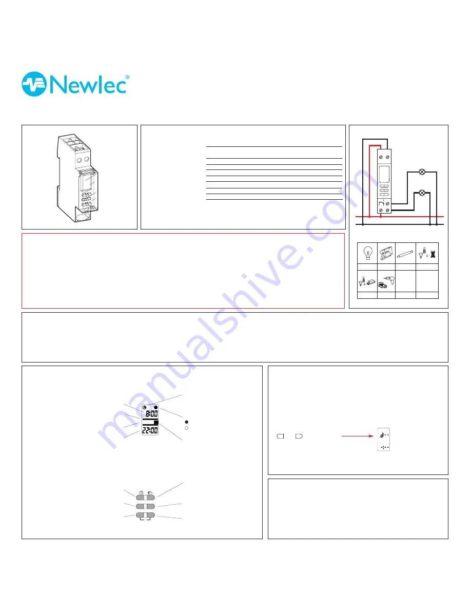 Newlec NLCUT1 Скачать руководство пользователя страница 1