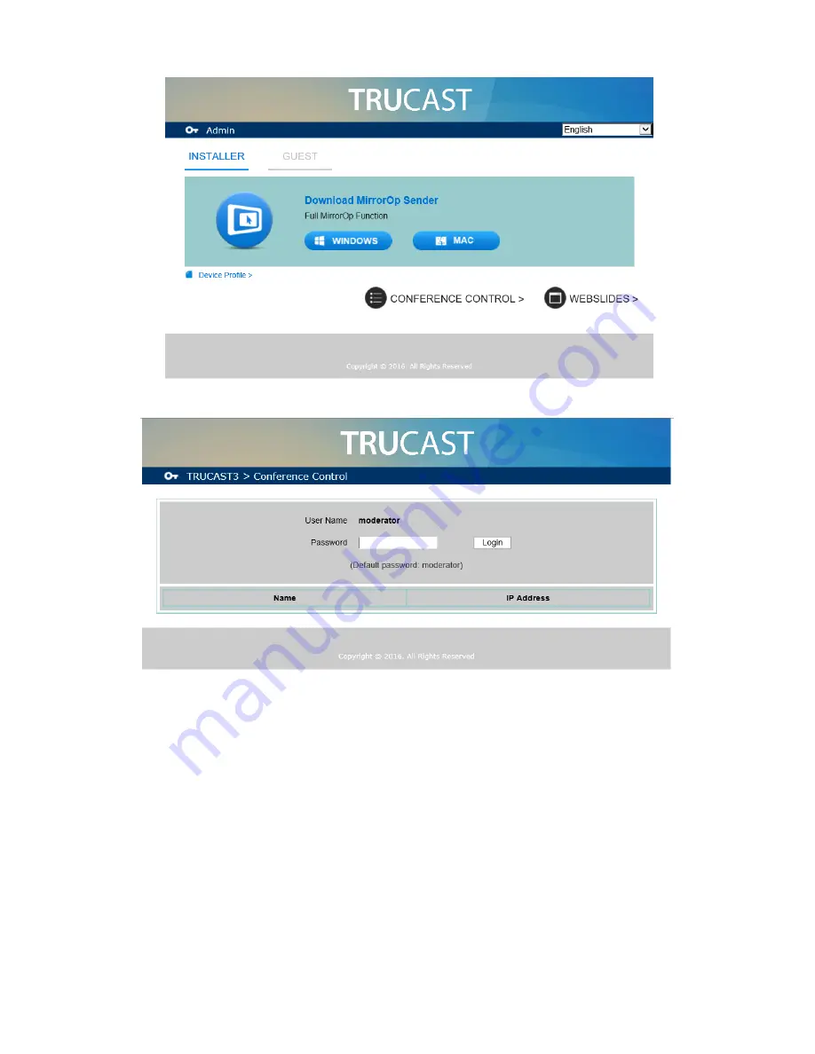 NewLine TRUCAST 3 User Manual Download Page 19