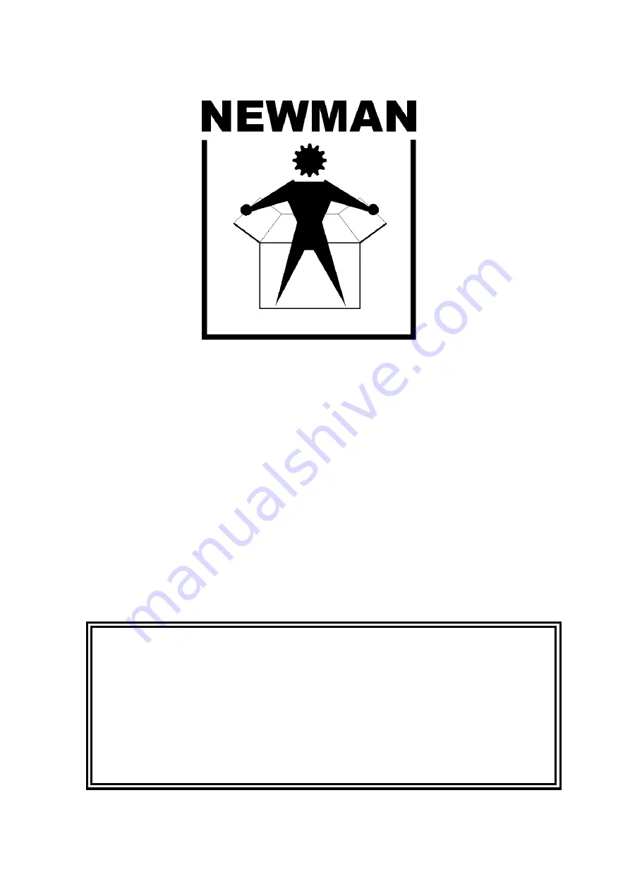 Newman 4VAL Скачать руководство пользователя страница 1