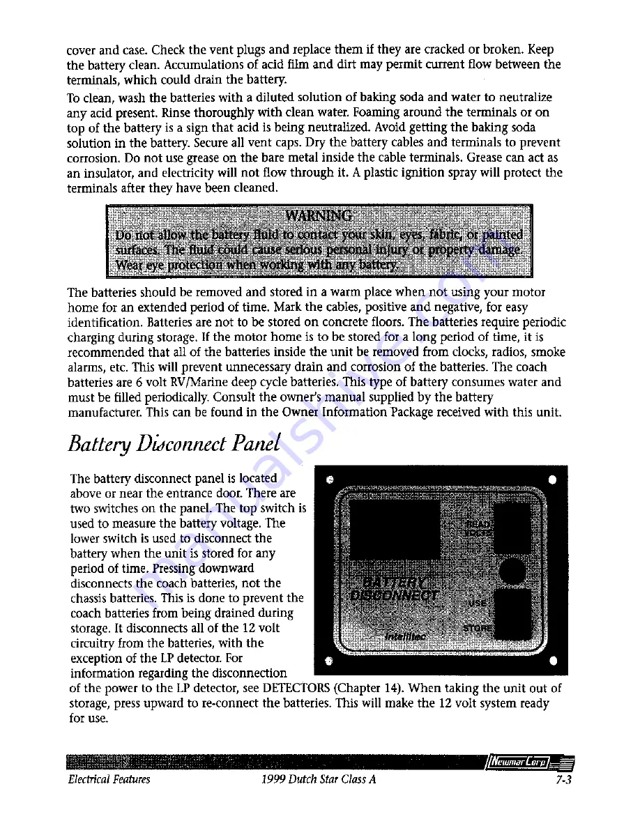 NewMar 1999 Dutch Star Owner'S Manual Download Page 47