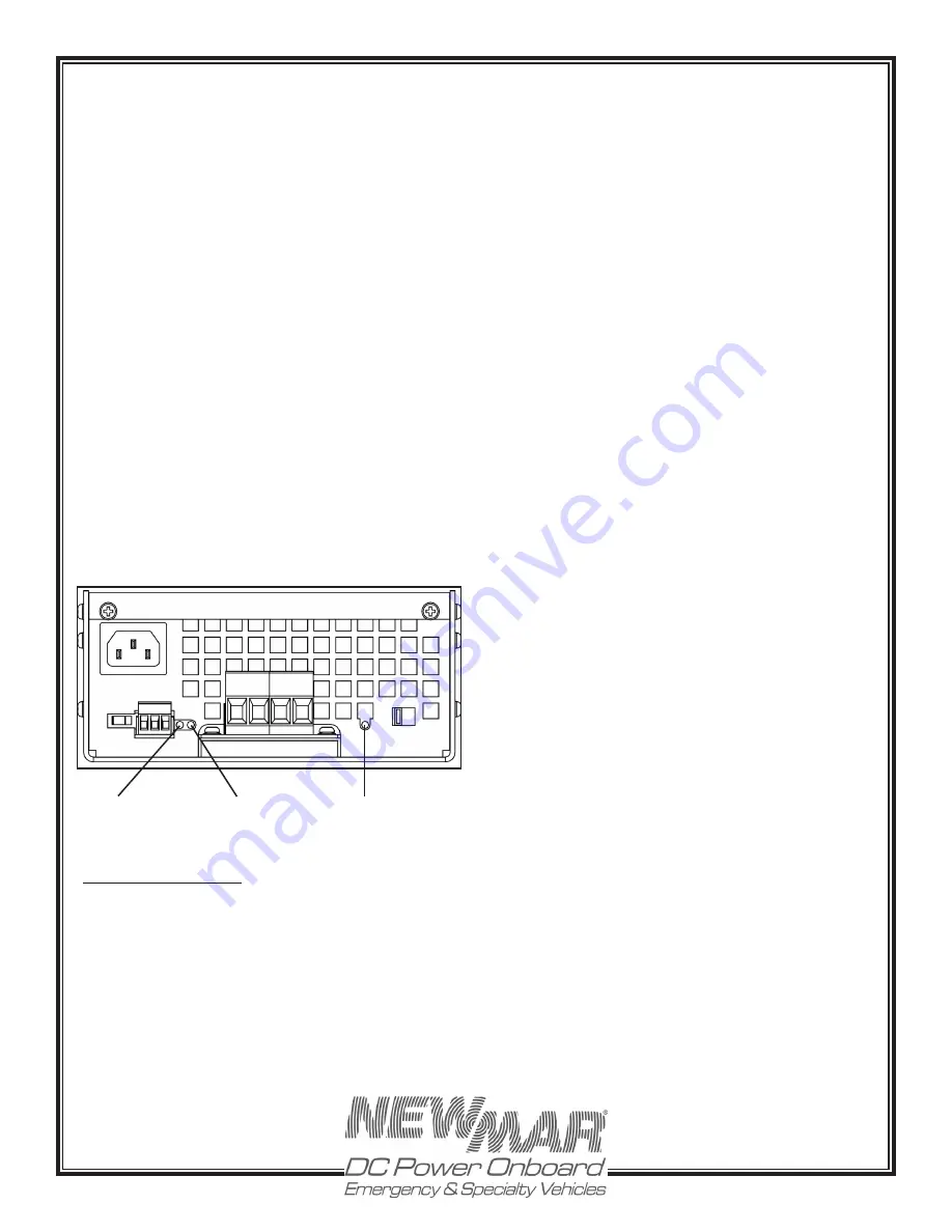 NewMar EV-40 Operation Manual Download Page 9