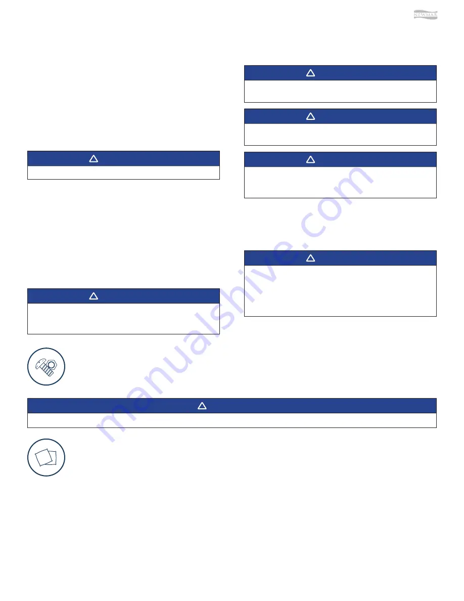 NewMar Kountry Star 2022 Owner'S Manual Download Page 152