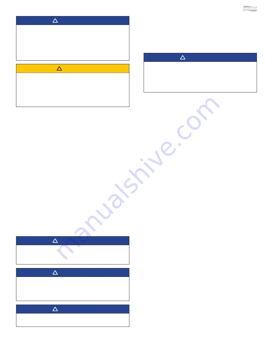 NewMar Kountry Star 2022 Owner'S Manual Download Page 190