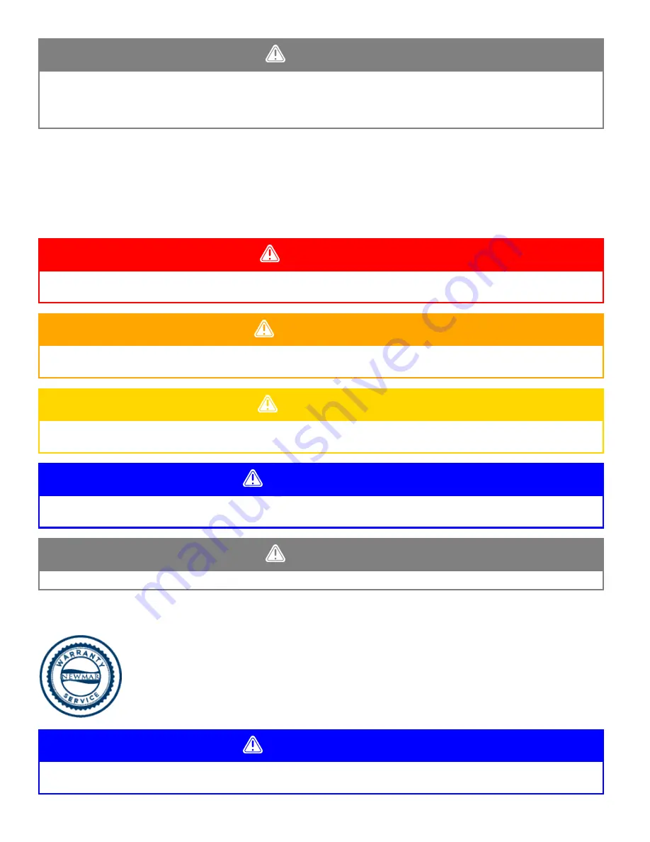 NewMar New Aire 2019 Manual Download Page 11