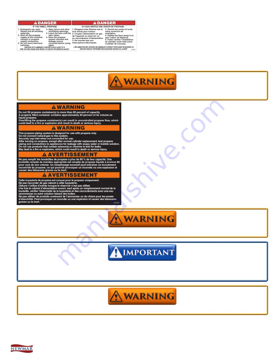 NewMar ventana 2017 Owner'S Manual Download Page 21