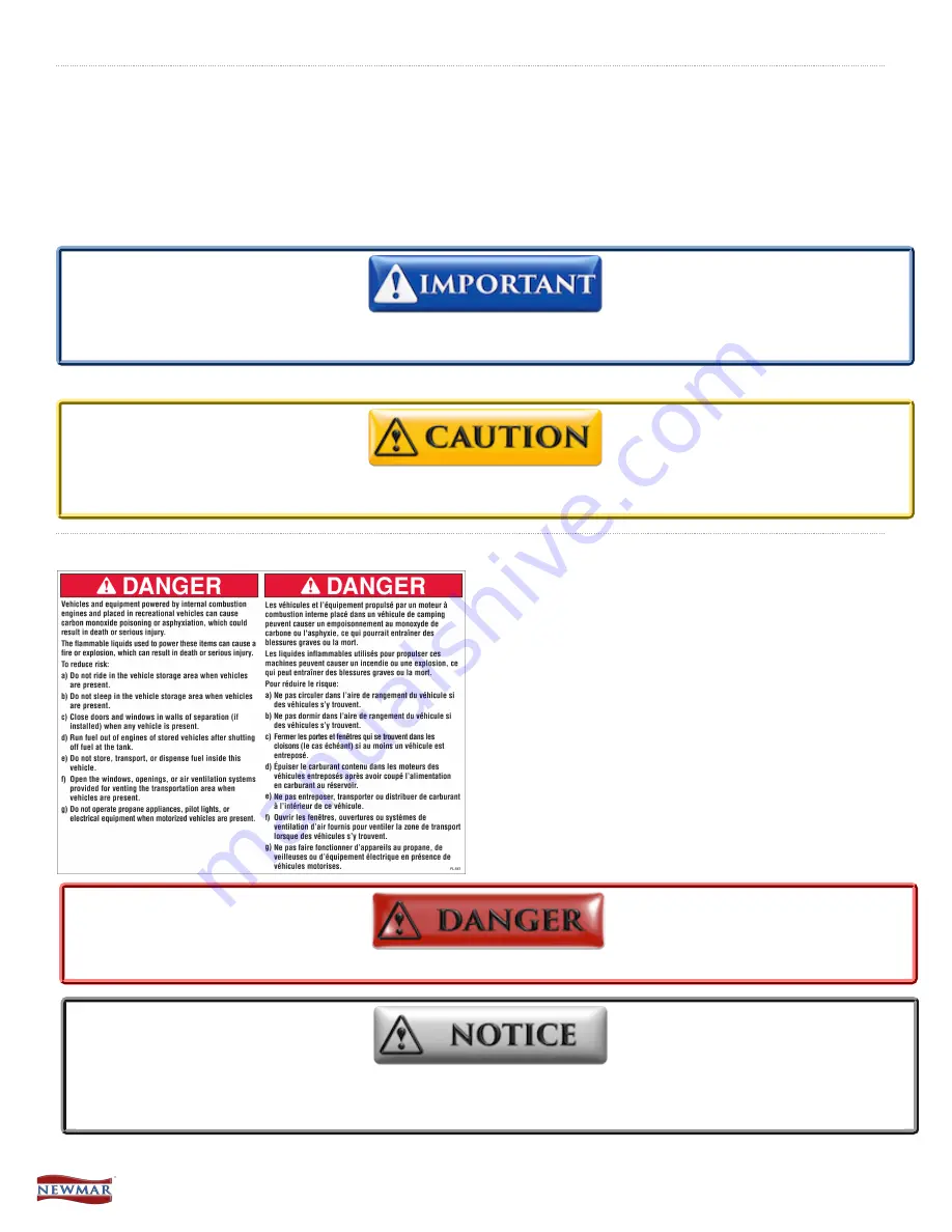 NewMar ventana 2017 Owner'S Manual Download Page 65