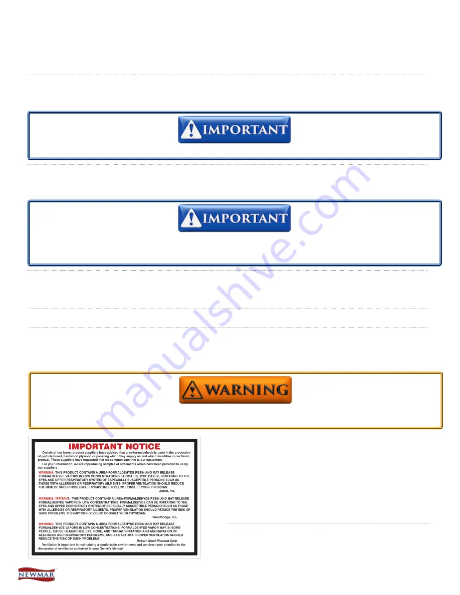 NewMar ventana 2017 Owner'S Manual Download Page 101