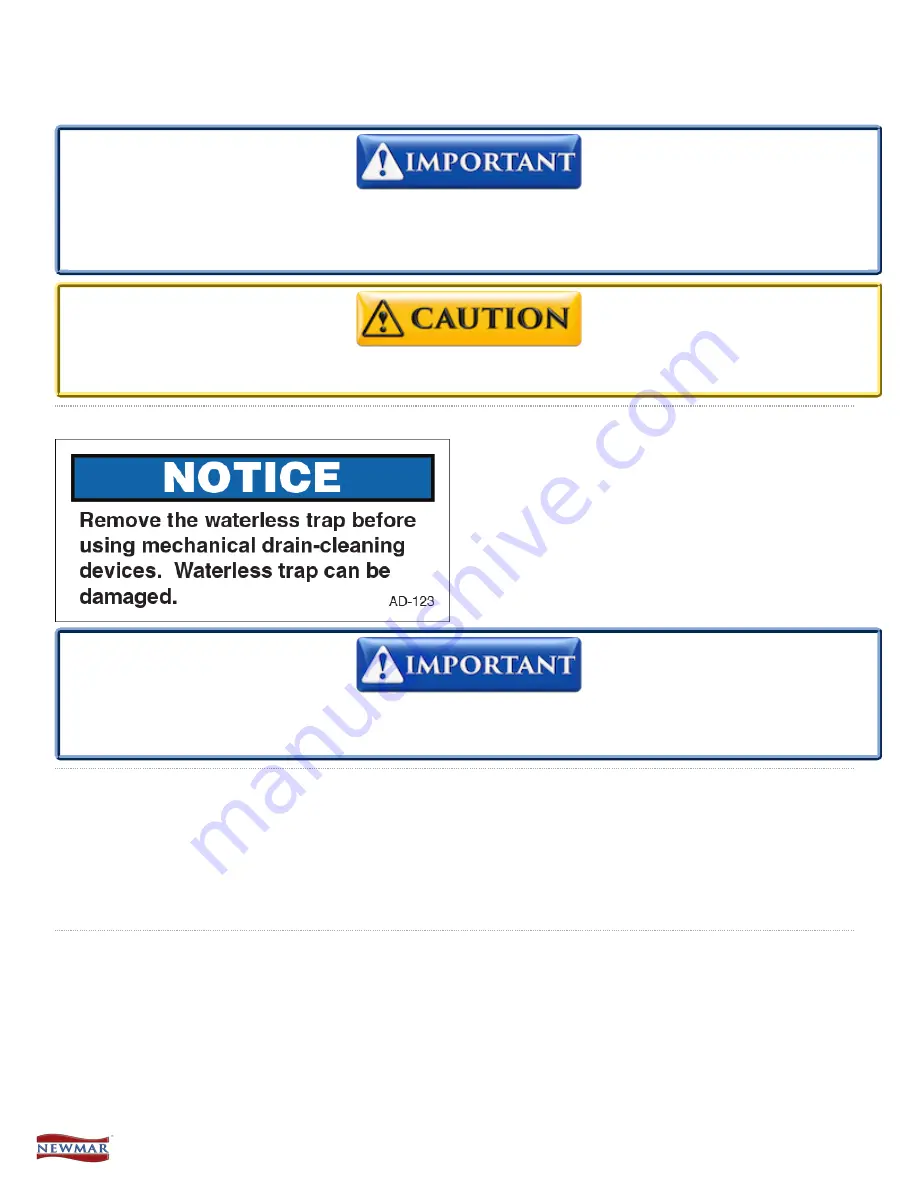 NewMar ventana 2017 Owner'S Manual Download Page 111