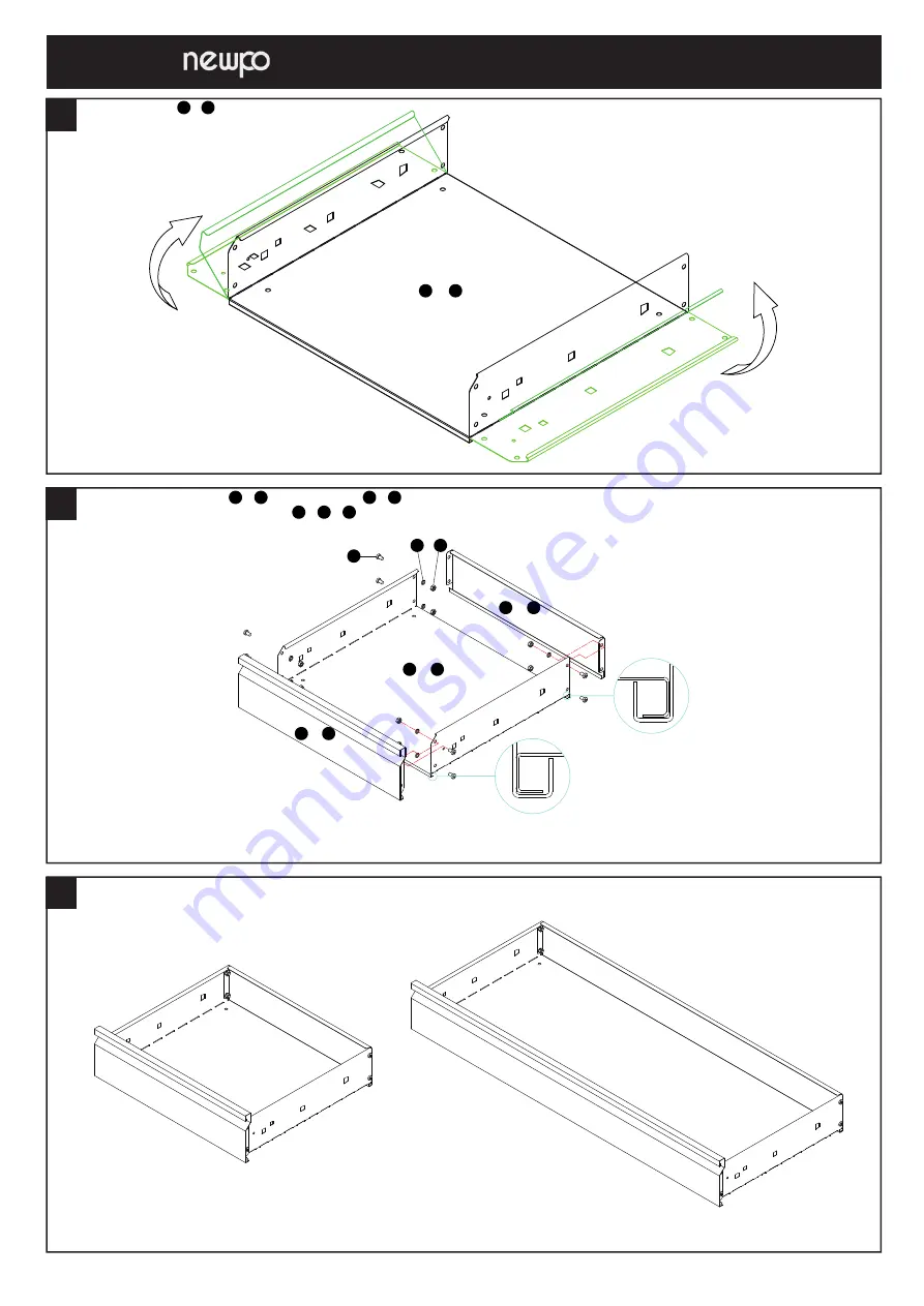 Newpo GLWB123 Manual To Assembly & Usage Download Page 2