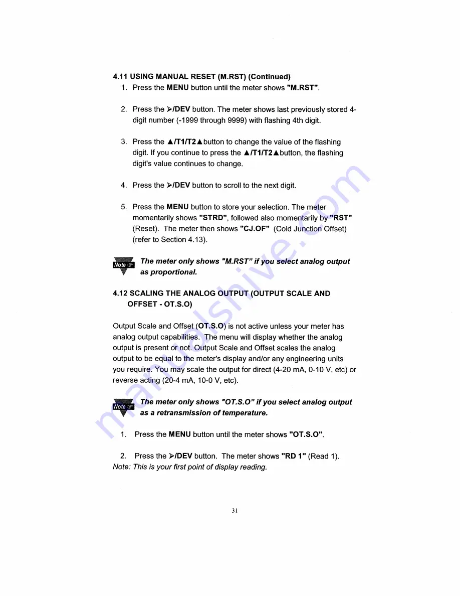 Newport Electronics INFINITY INFCDT Operator'S Manual Download Page 39