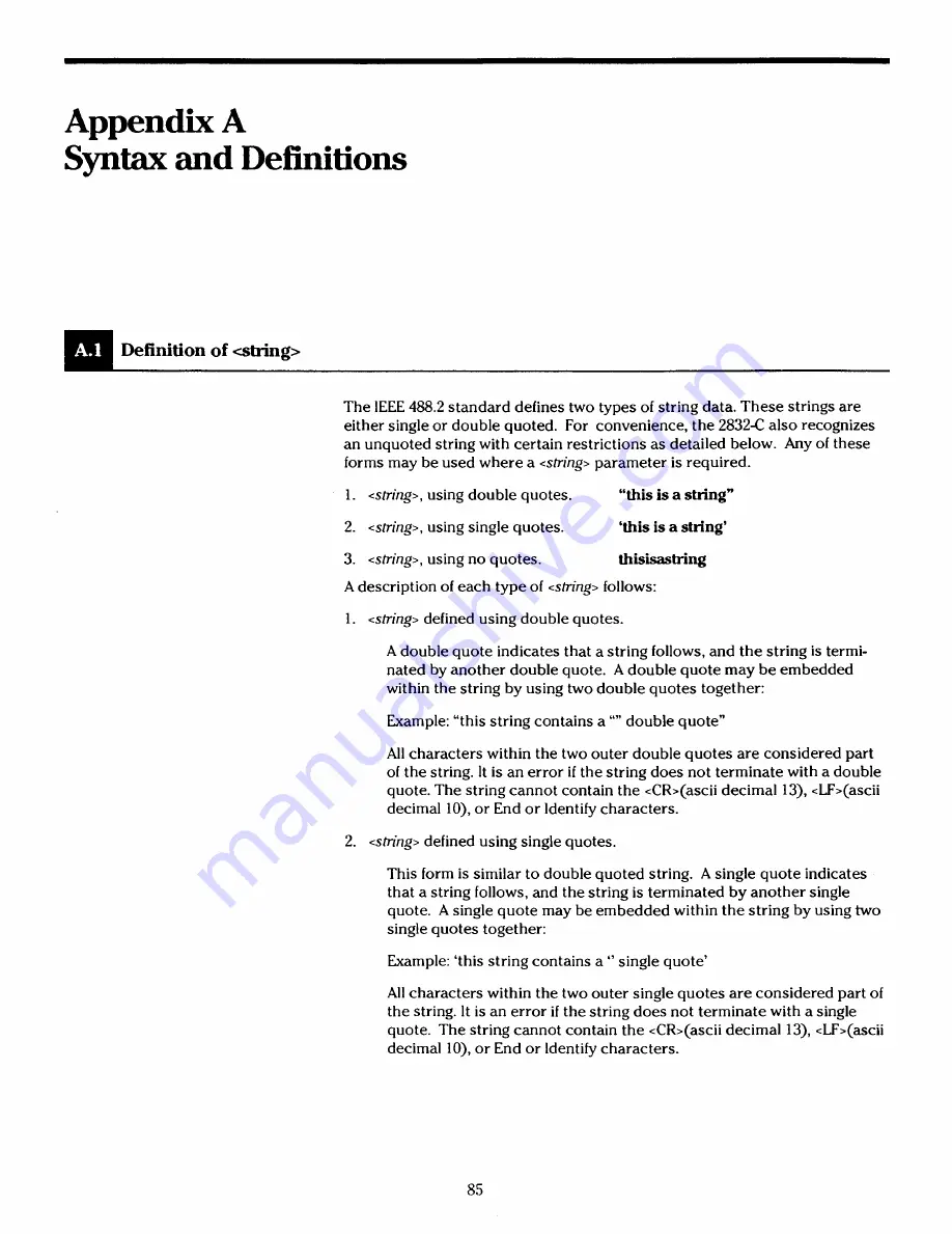 Newport 2832-C Instruction Manual Download Page 100