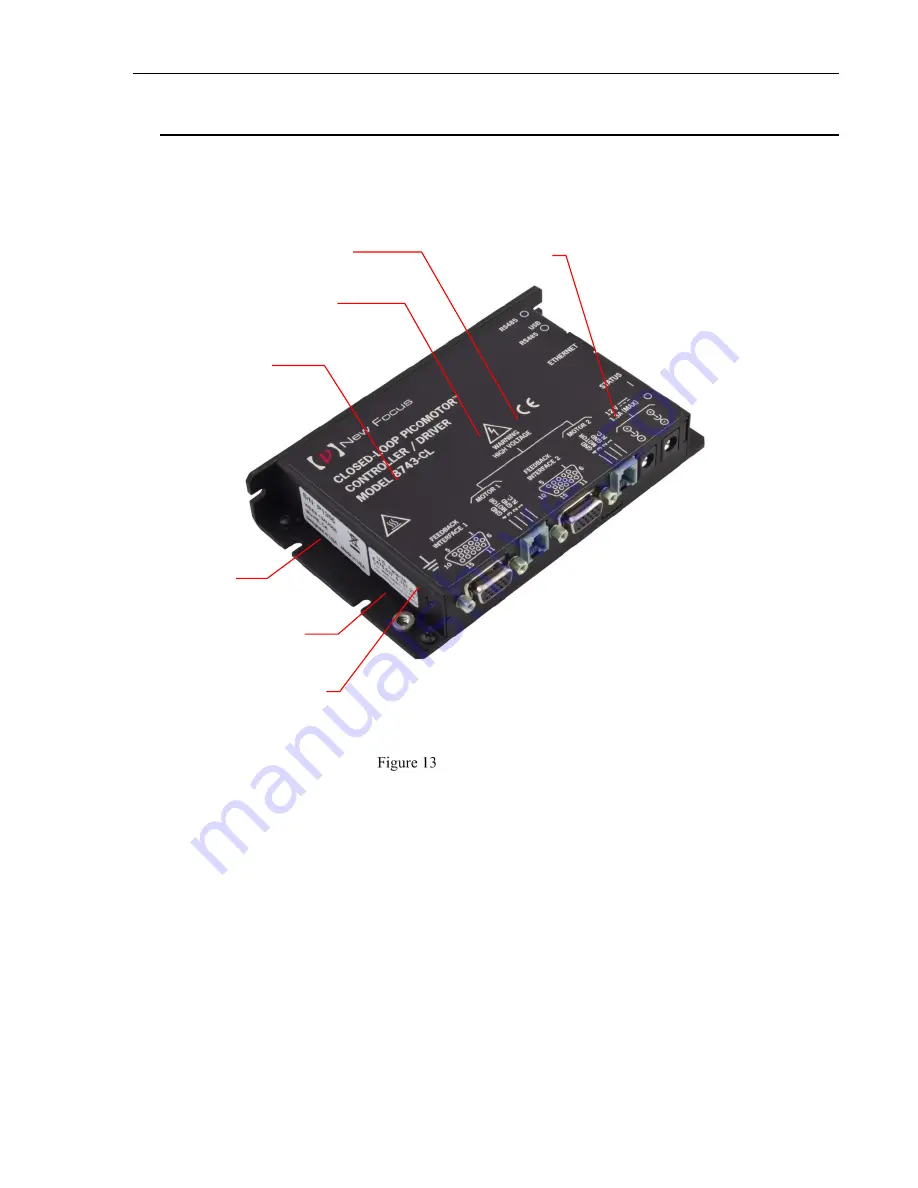 Newport New Focus Picomotor 8743-CL User Manual Download Page 21