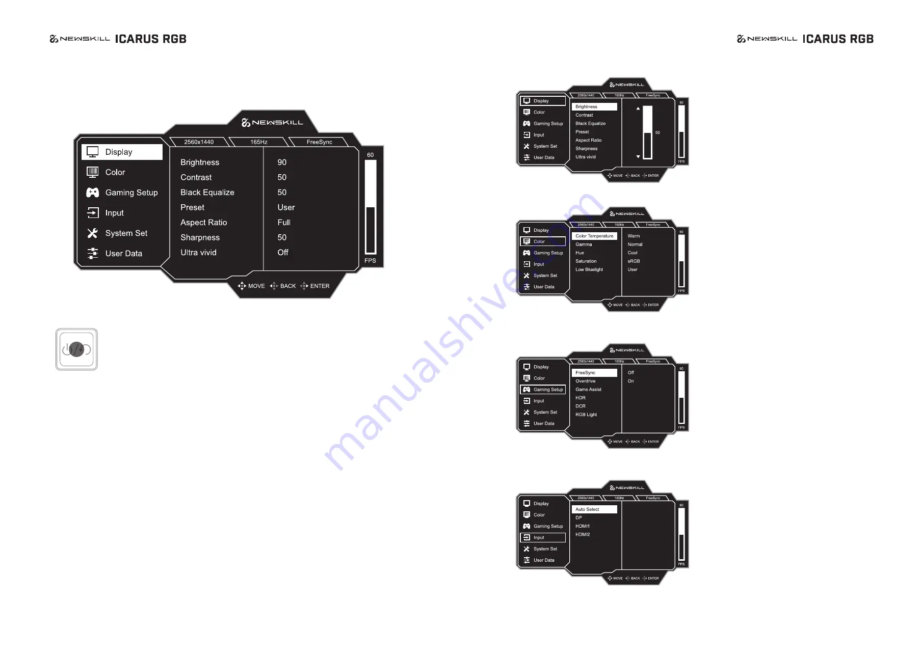 Newskill ICARUS RGB User Manual Download Page 6