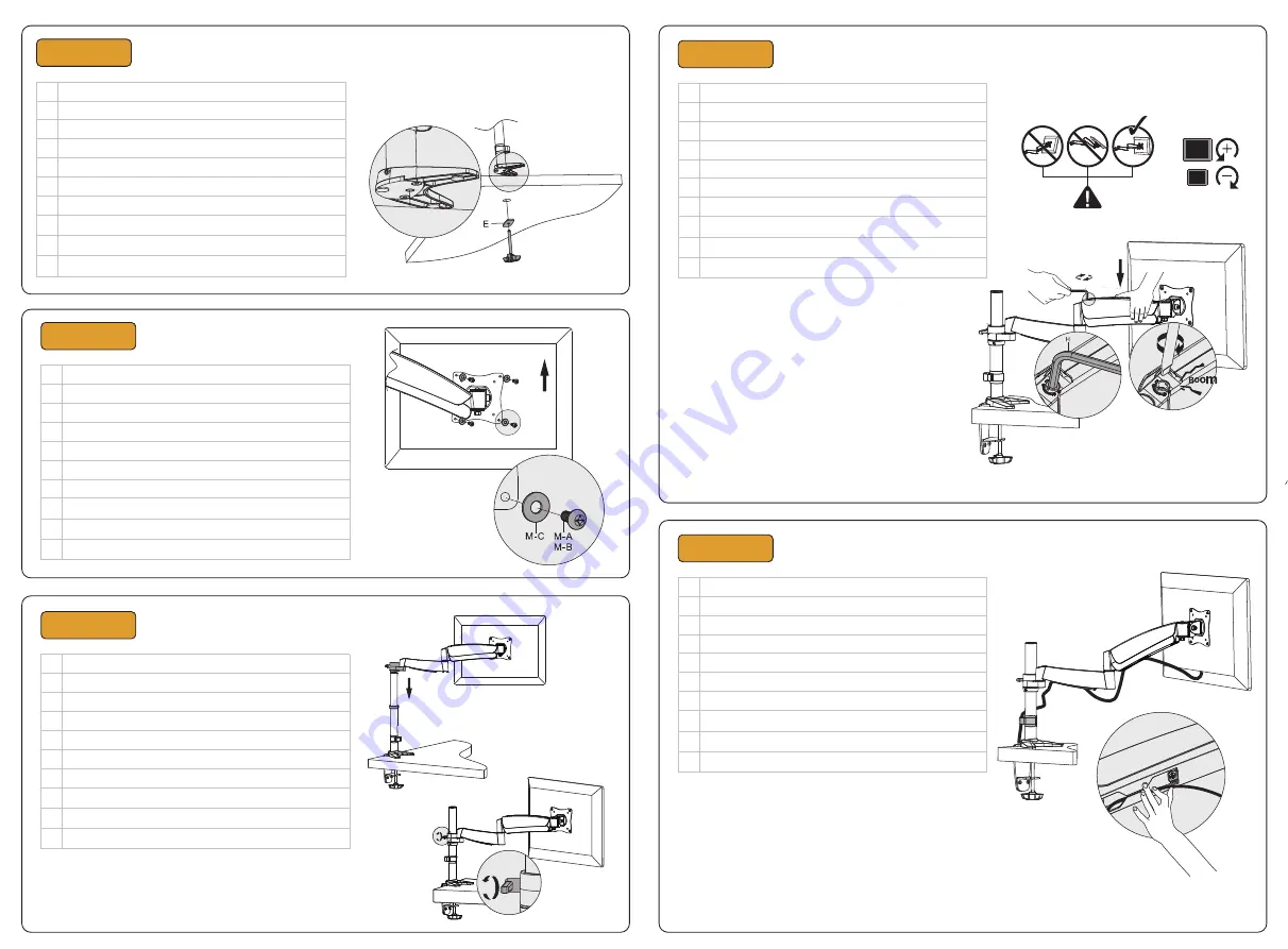 NewStar FPMA-D950BLACK Instruction Manual Download Page 3